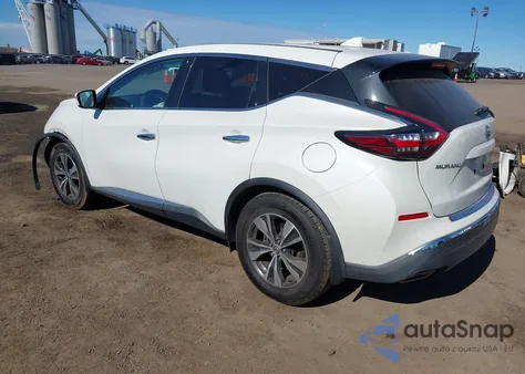 2020 Nissan Murano S Intelligent Awd из США, поврежденный, VIN 5N1AZ2AS3LN109254